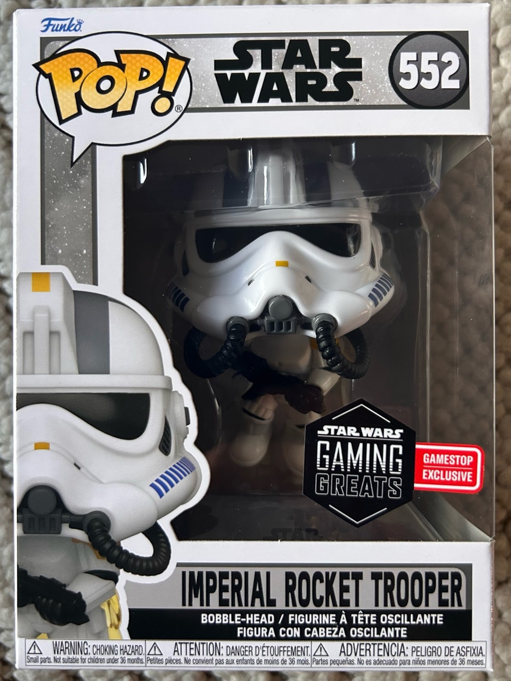 Funko! Star Wars Rocket Trooper-Gaming Greats!